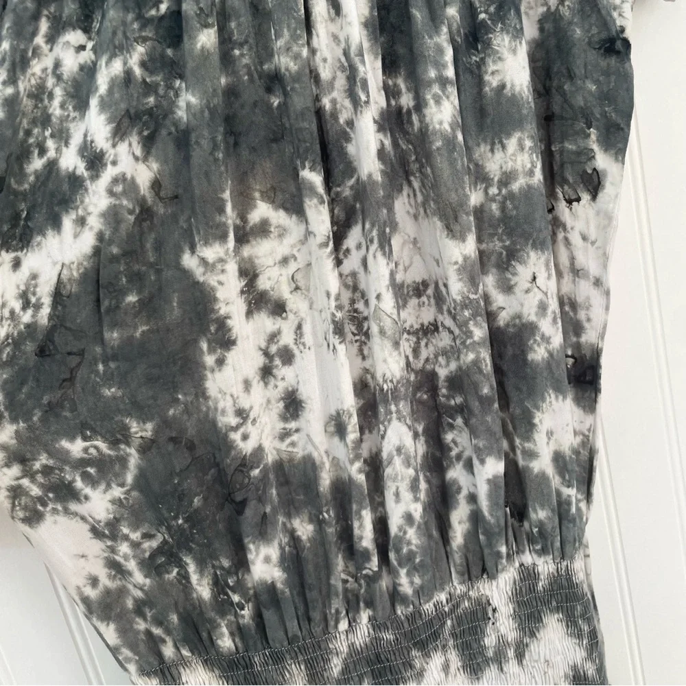 OCEANIA Gypsy Dress by Skemo - Dark Grey Tie Dye Medium - Picture 7 of 14